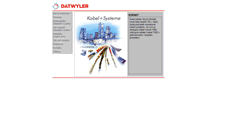 Desktop Screenshot of daetwyler.cz