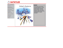 Tablet Screenshot of daetwyler.cz
